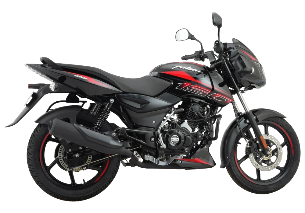 Bajaj Pulsar 150 Red aggressive stance