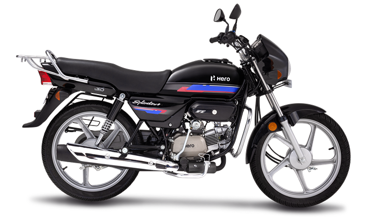 Hero Splendor Plus Red Purple