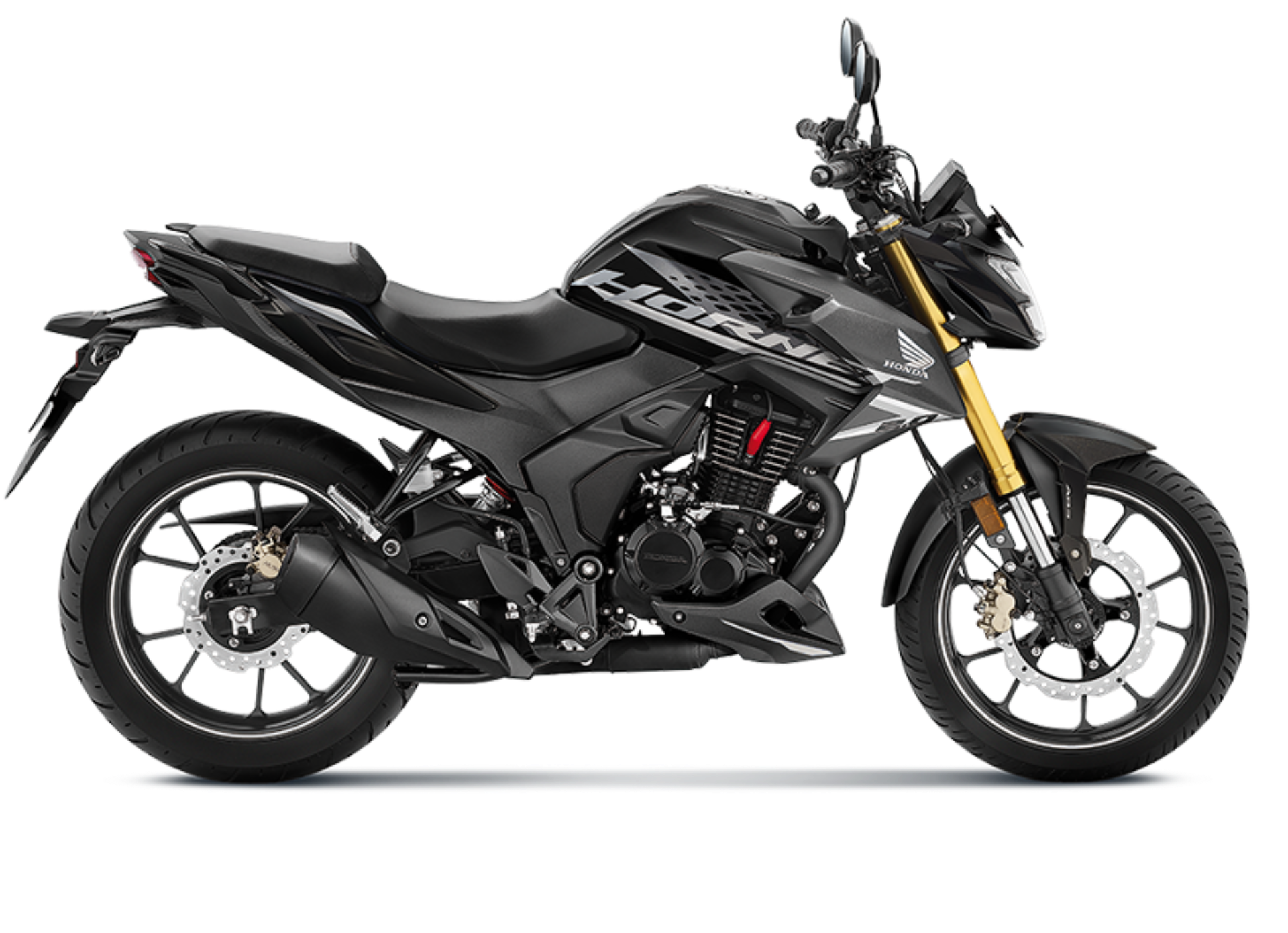 Honda Hornet 2.0 Black side view