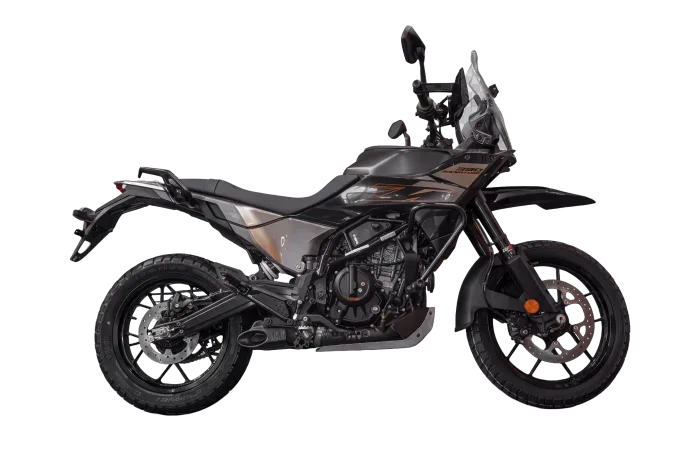 KTM 390 Adventure Ceramic Black side profile