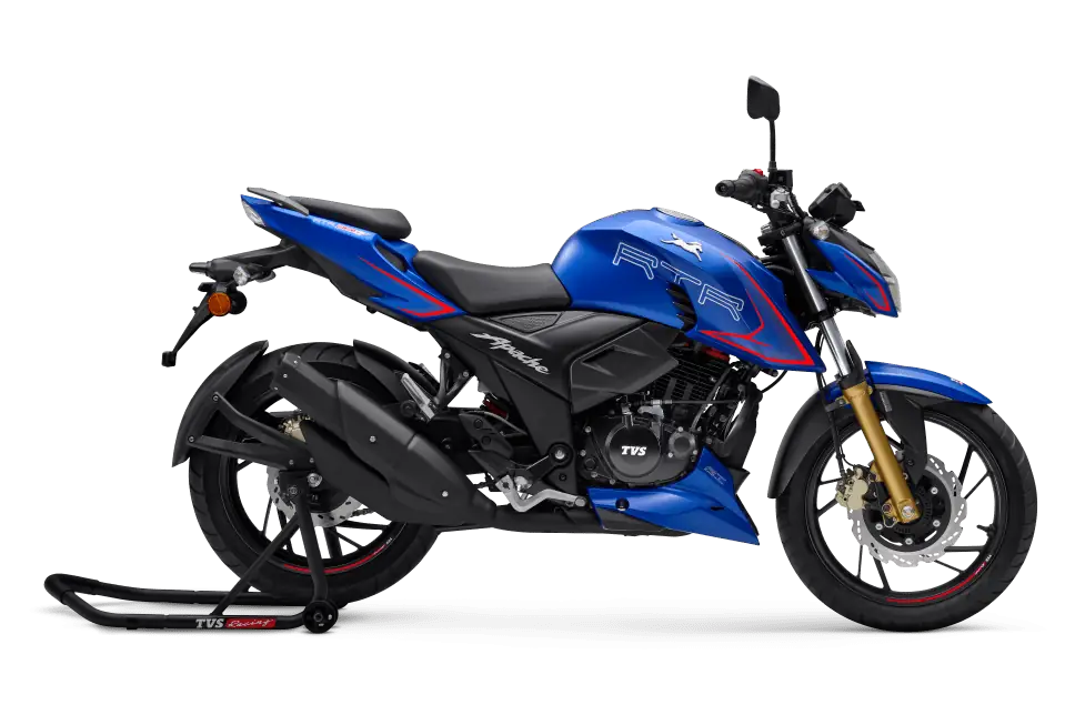 TVS Apache RTR 200 4V Blue